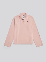 U.S. Polo Assn. Pink Funnel Neck Rugby Shirt - Image 5 of 7