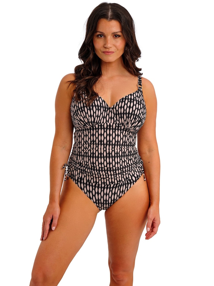 Fantasie Black Shell Bay Underwire Tankini Top - Image 2 of 6