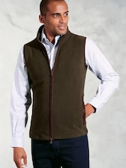 Brook Taverner Green Fleece Gilet - Image 1 of 4
