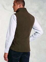 Brook Taverner Green Fleece Gilet - Image 2 of 4