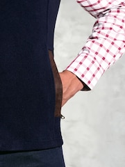 Brook Taverner Blue Fleece Gilet - Image 4 of 4