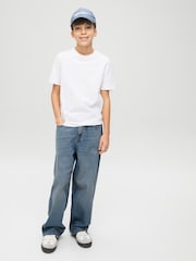 JACK & JONES Junior Blue Ron Extra Baggy Fit Jeans - Image 3 of 7