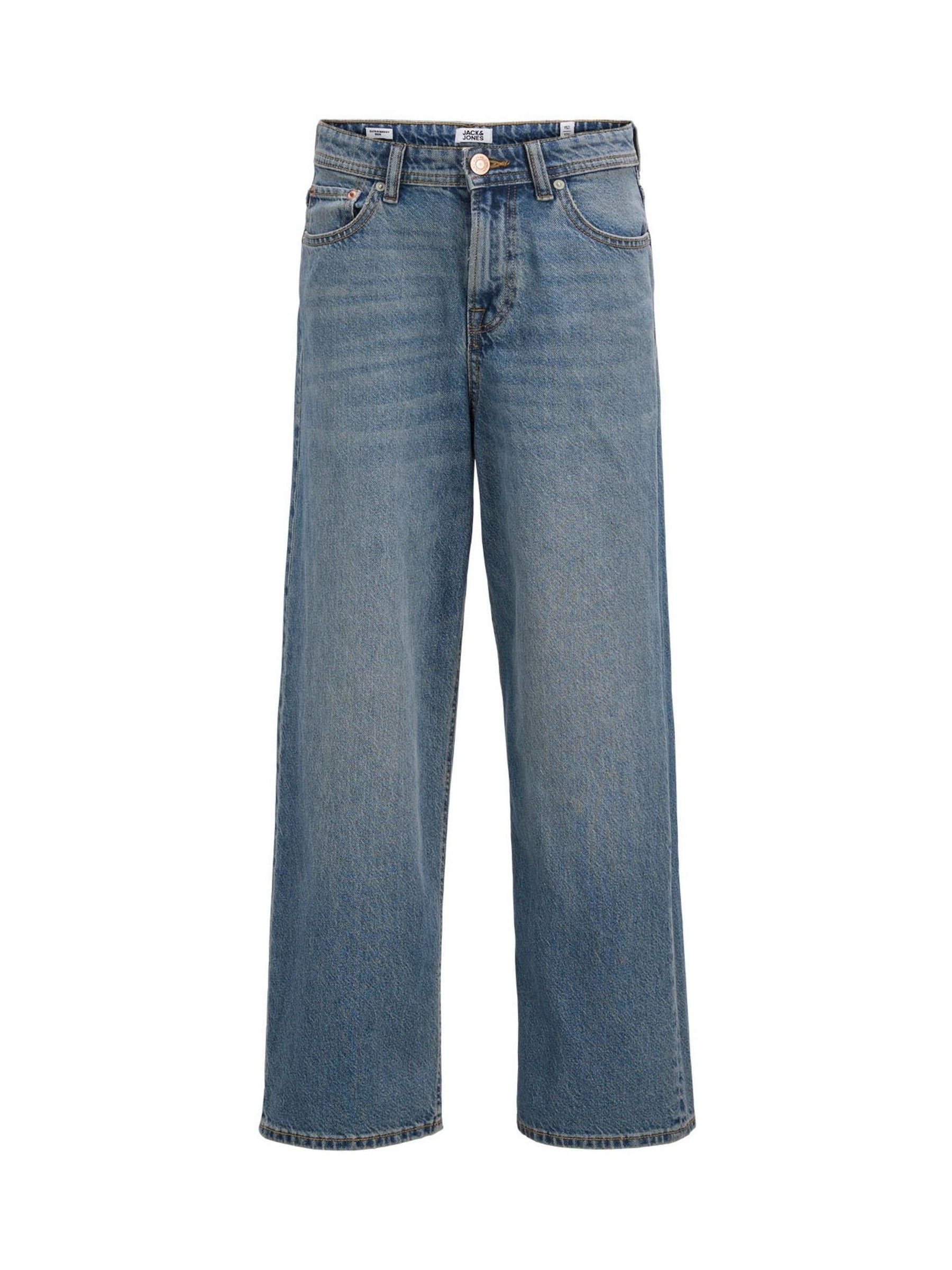 Buy JACK & JONES Junior Blue Ron Extra Baggy Fit Jeans from Next