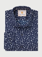 Brook Taverner Blue Floral Shirt - Image 1 of 3