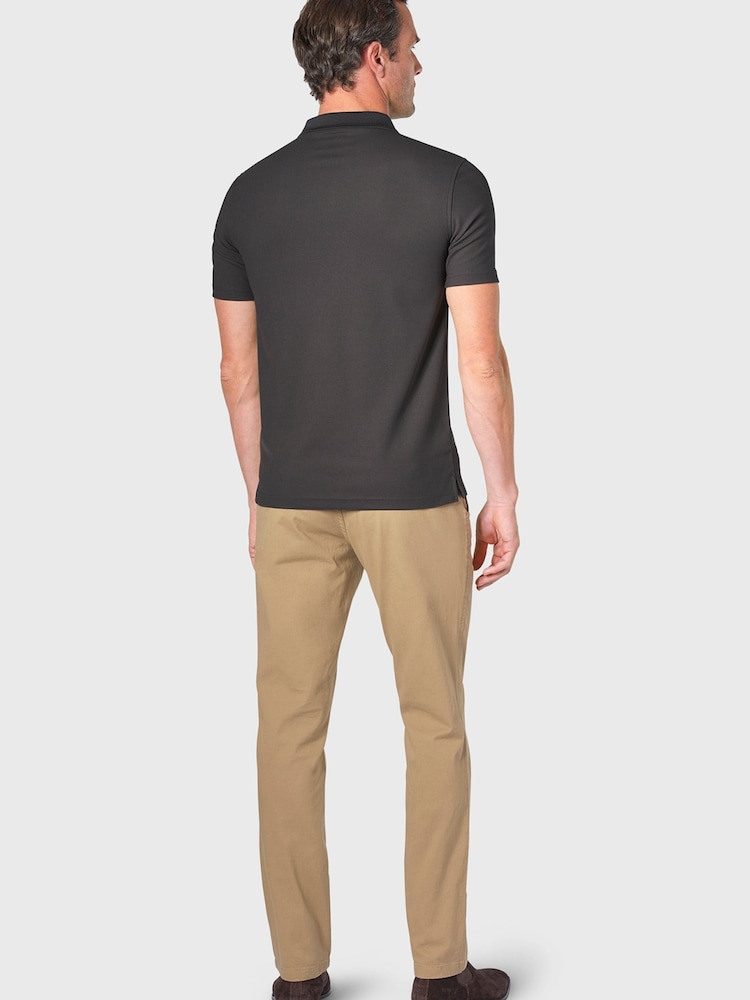 Brook Taverner Grey Polo Shirt - Image 2 of 3 Brook Taverner Grey Polo Shirt - Image 2 of 3