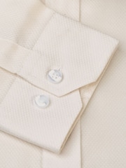 Brook Taverner Cream Single Cuff Shirt - Image 3 of 3