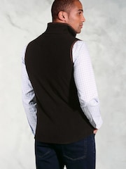 Brook Taverner Brown Fleece Gilet - Image 2 of 4