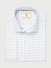 Brook Taverner Blue Print Shirt - Image 1 of 2