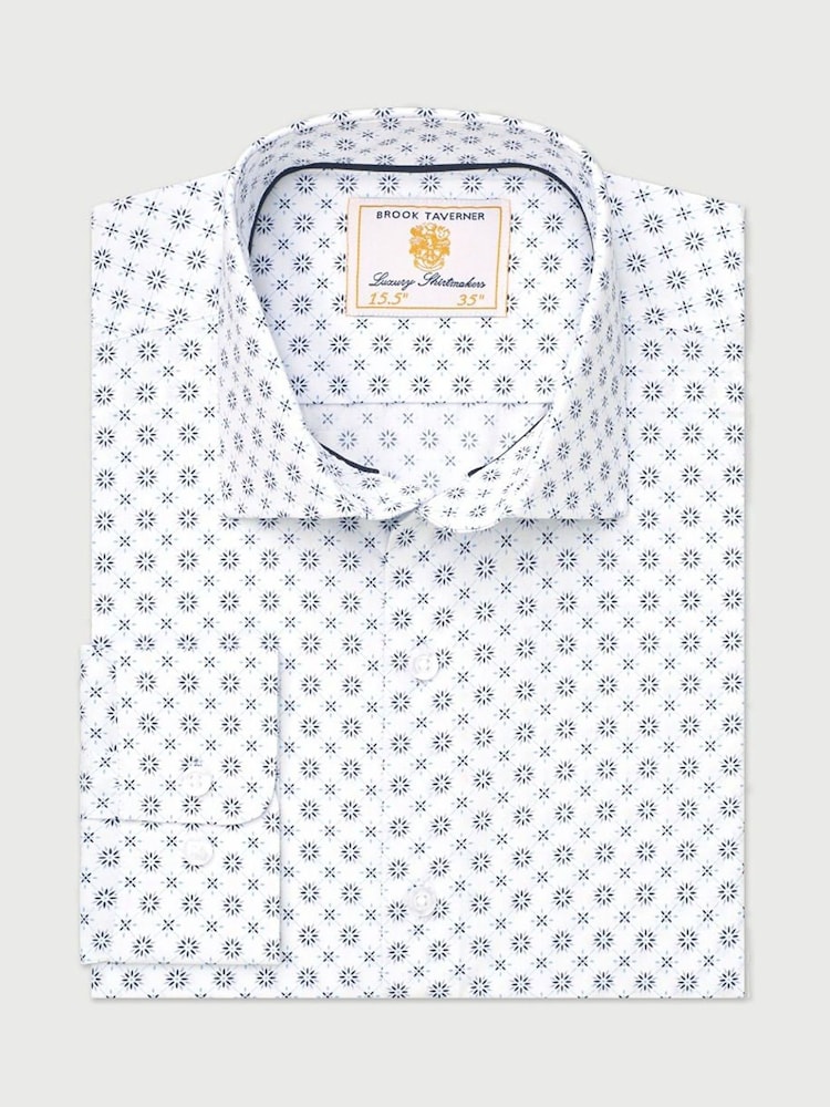 Brook Taverner Blue Print Shirt - Image 1 of 2