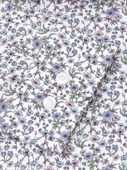 Lila - Brook Taverner Ditsy Floral Print Long Sleeve 100% Cotton Shirt - Bild 7 von 8