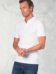 Brook Taverner Stretch Cotton Polo Shirt - Imagen 1 de 1