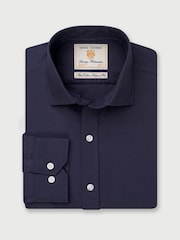 Brook Taverner Blue Single Cuff Shirt - Image 1 of 3