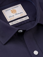 Brook Taverner Blue Single Cuff Shirt - Image 2 of 3