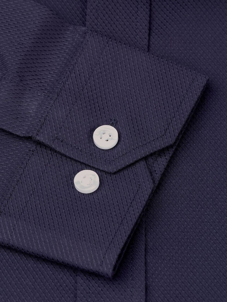 Brook Taverner Blue Single Cuff Shirt - Image 3 of 3