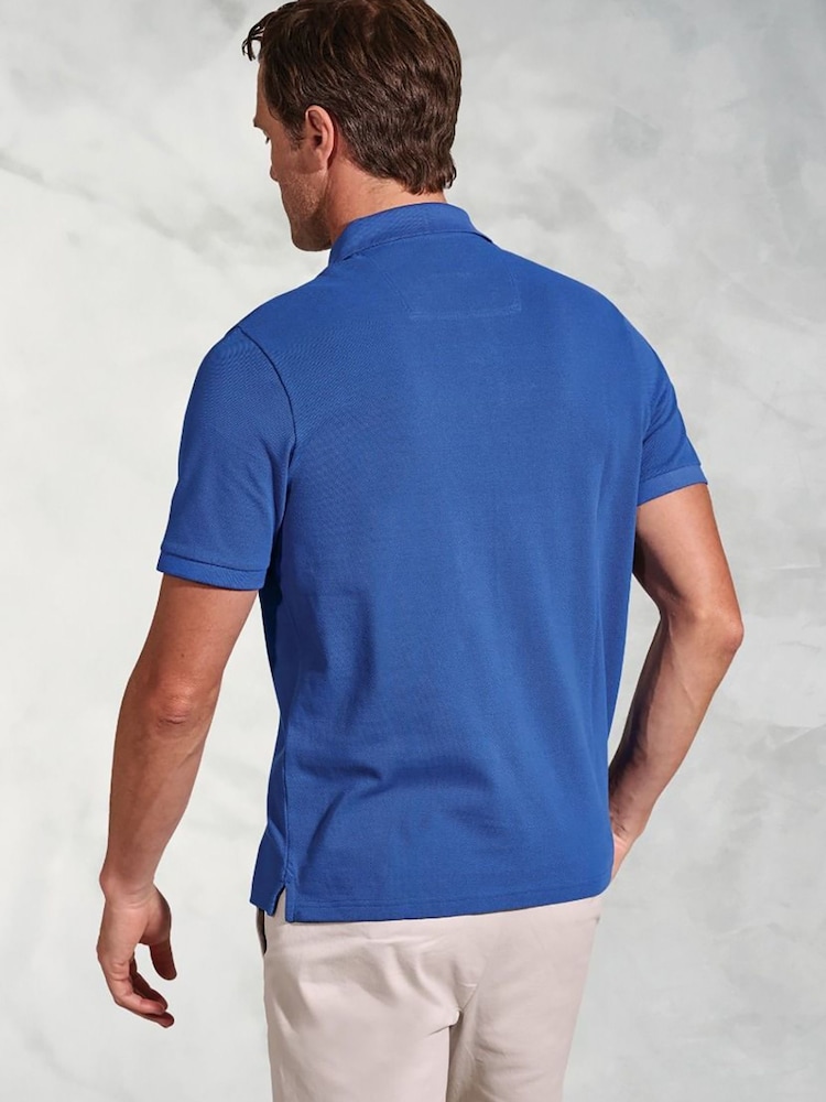 Brook Taverner Pure Cotton Pique Polo Shirt - Imagen 4 de 4