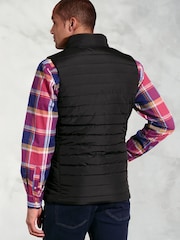 Brook Taverner Black Quilted Puffer Gilet - Image 2 of 4