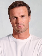 Brook Taverner White Pure Cotton Jersey T-Shirt - Image 3 of 3
