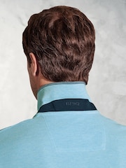 Brook Taverner Pure Cotton Pique Polo Shirt - صورة 4 من 4