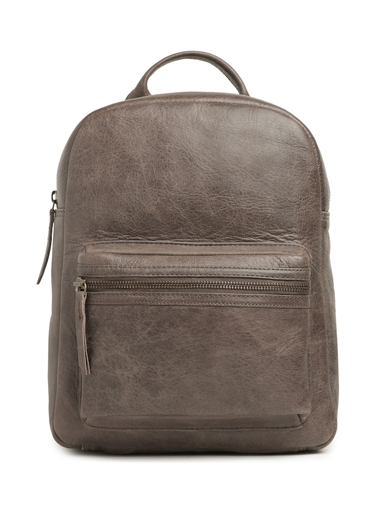 Celtic & Co. Brown Backpack With Pocket - Image 1 of 5
