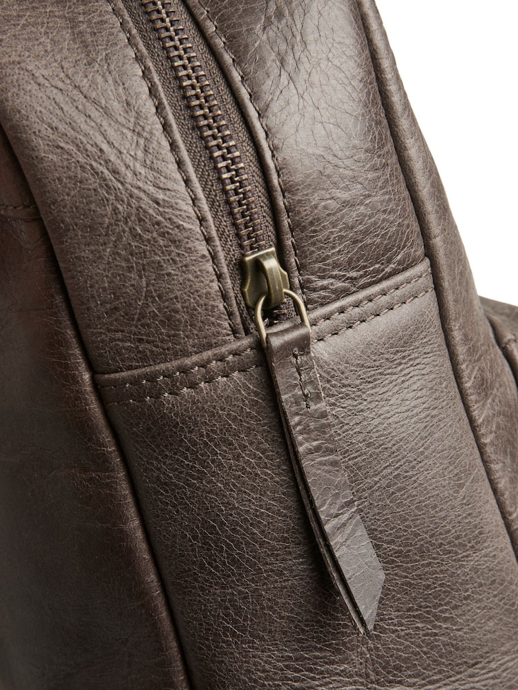 Celtic & Co. Brown Backpack With Pocket - Image 5 of 5