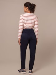 Celtic & Co. Blue Barrel Leg Trousers - Image 2 of 6