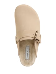 Celtic & Co. Sheep Lined Penny Loafer Clogs - Image 7 of 8