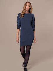 Celtic & Co. Blue Supersoft Slouch Dress - Image 1 of 7