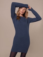 Celtic & Co. Blue Supersoft Slouch Dress - Image 2 of 7