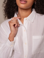 Celtic & Co. Side Split Cotton Shirt - Image 3 of 7