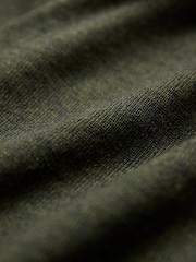 Celtic & Co. Green Fine Knit Merino Drape Cardigan - Image 9 of 9