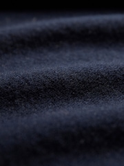 Celtic & Co. Blue Roll Neck Drop Sleeve Lambswool Jumper - Image 7 of 7