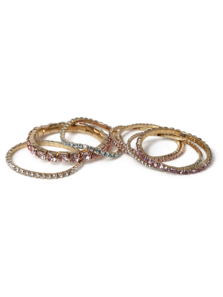 Aela Pink Cup Chain Stretch Bracelet Pack - Image 2 of 2