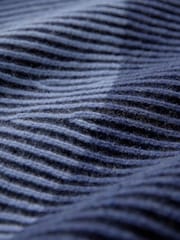 Celtic & Co. Blue Faded Funnel Neck Jumper - Image 2 of 3