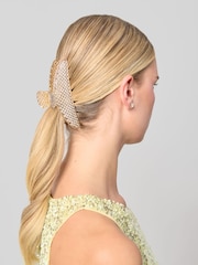 Aela Gold Rhinestone Hair Claw - 3의 이미지 3