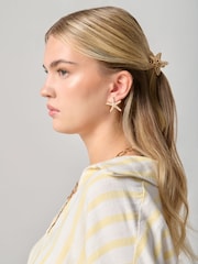 Aela Gold Starfish Shell Hair Claws 2 PK - Image 3 of 4