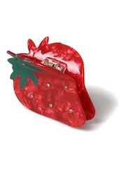 Aela Red Strawberry Hair Claw - Image 3 of 3