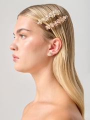 Aela Pink Facet Bead Slide Multipack - Image 3 of 3