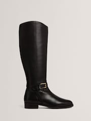 Ted Baker Clorett - Belt Detail Riding Flat Boots - Imagem 2 de 6