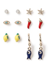 Aela røde fruktøredobber i flerpakning - Bilde 1 av 2