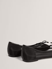 Ted Baker Black Merrisa - Mesh Ballet Flats - Image 4 of 4