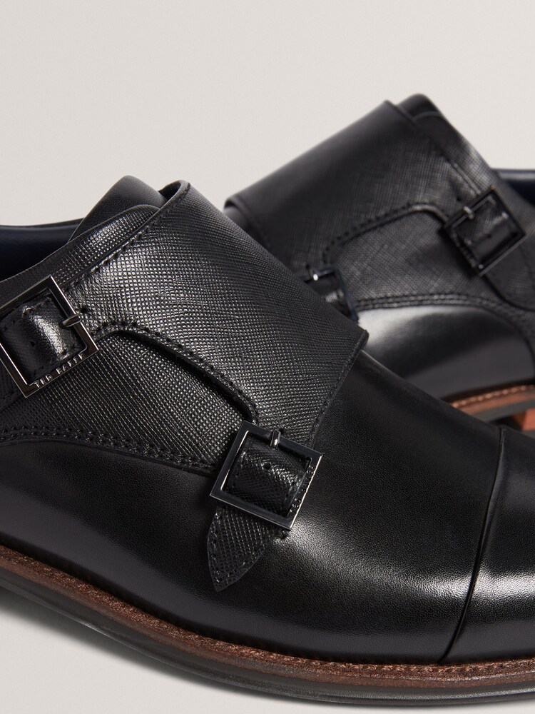 موديل Alicott من Ted Baker - حذاء Monk رسمي بإبزيم مزدوج - صورة 3 من 3