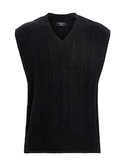 AllSaints Black Josif Tank top - Image 7 of 7