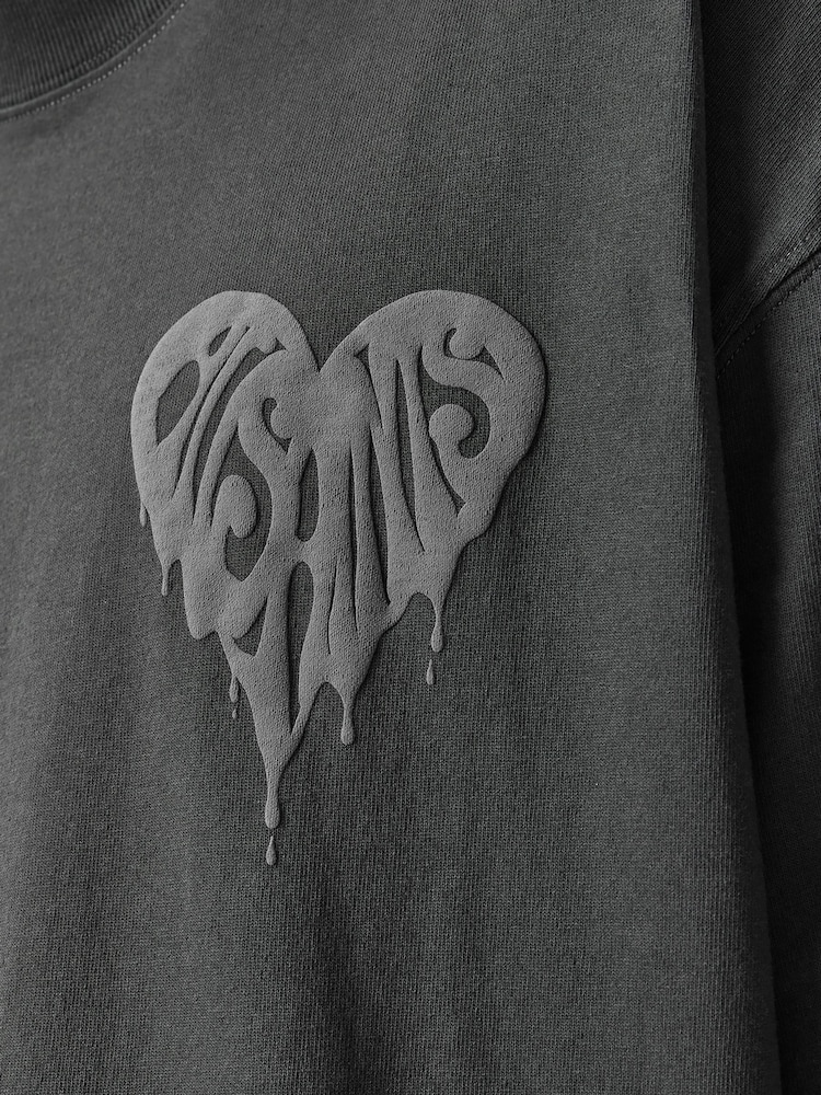 AllSaints Black Trip Short Sleeve Crew T-Shirt - Image 9 of 9