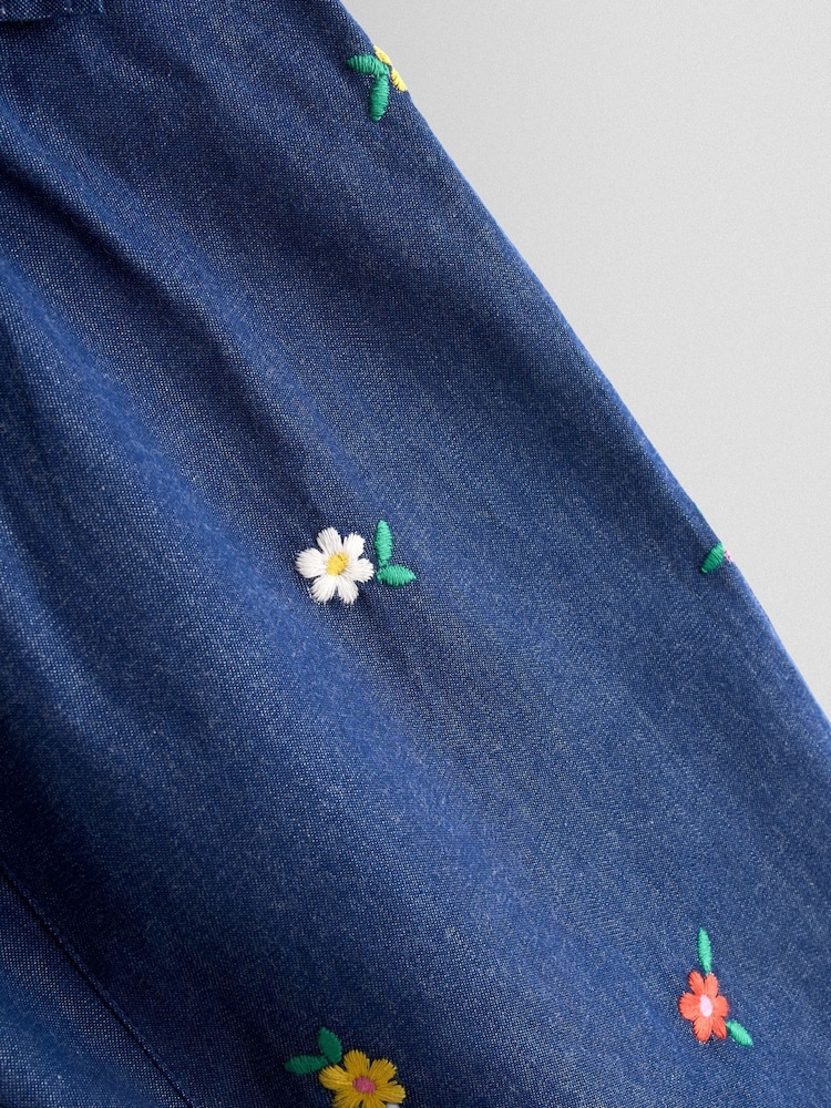 لباس قطعة واحدة بكشكشة على الكُم من JoJo Maman Bébé - صورة 4 من 4