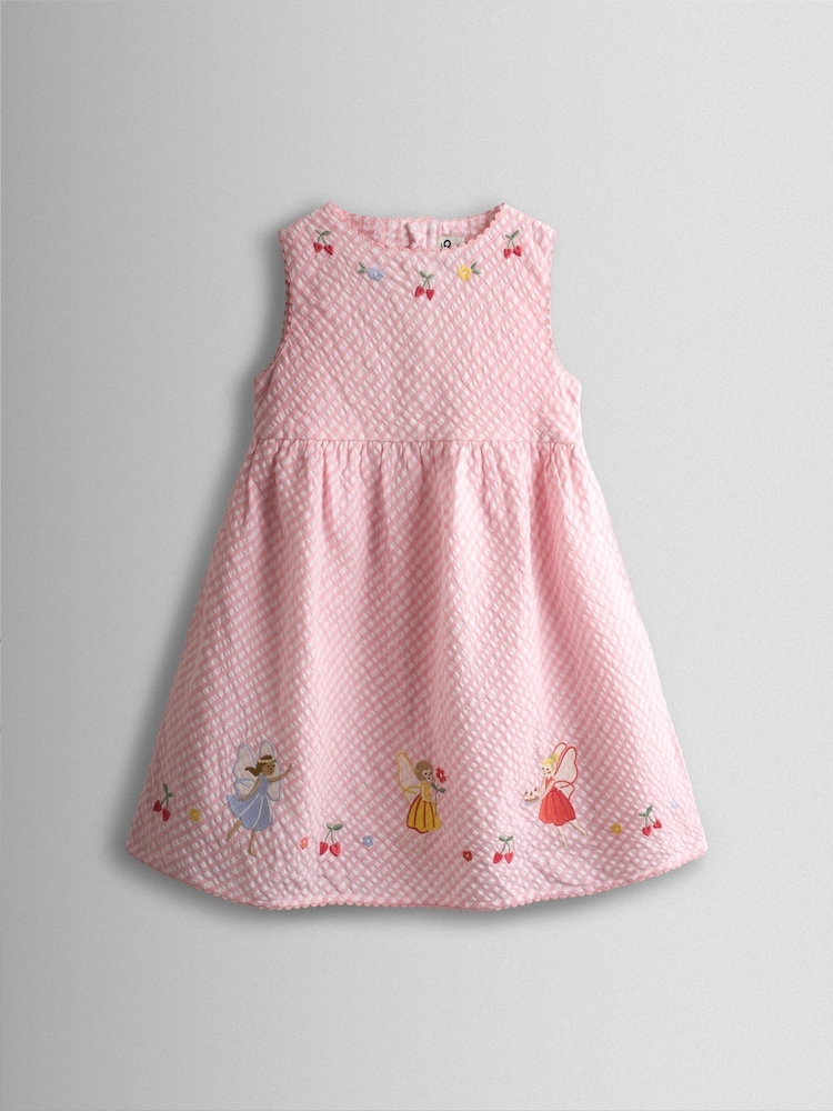 JoJo Maman Bébé Pink Dress - Image 1 of 5 JoJo Maman Bébé Pink Dress - Image 1 of 5