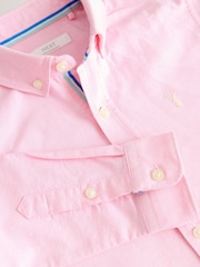 Pink Single Premium Oxford Shirt (3-16yrs) - Image 3 of 4