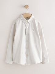 Neutral Single Premium Oxford Shirt (3-16yrs) - Image 1 of 4