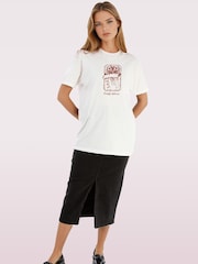 Brands In White Sardines Simply Delicious Graphic T-Shirt - Image 2 of 5