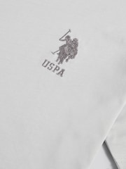 U.S. Polo Assn. Grey Mens Player 3 T-Shirt - Image 9 of 10