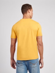 U.S. Polo Assn Orange Mens Circle Print T-Shirt - Image 4 of 7